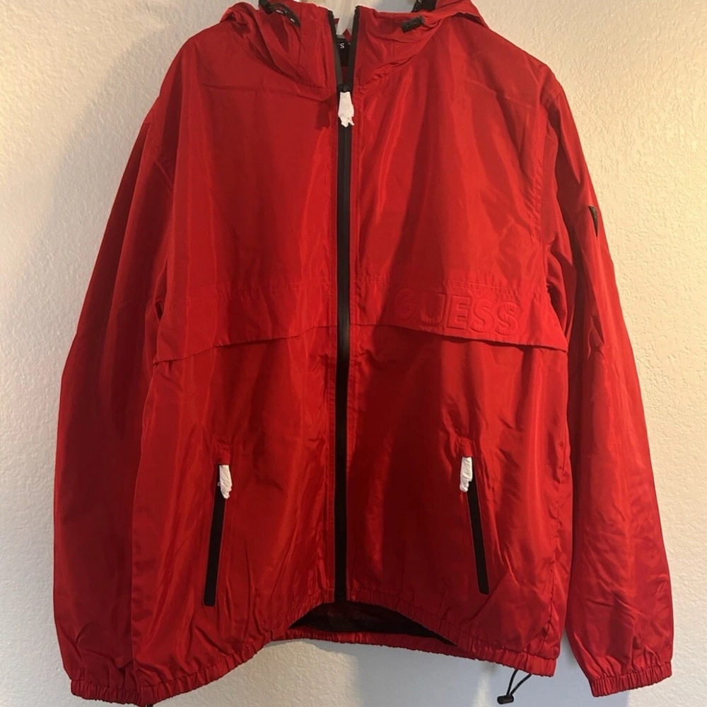 Guess Vibrant Red Jacket